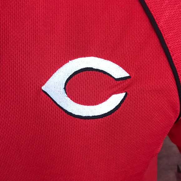 MLB True Fan Cincinnati Reds Polo Shirt S - Picture 2 of 6